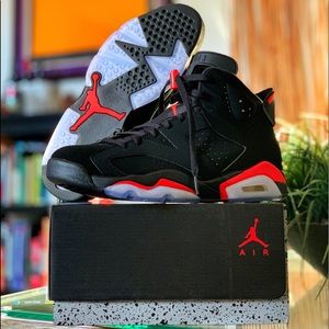 Jordan 6 black infrared
